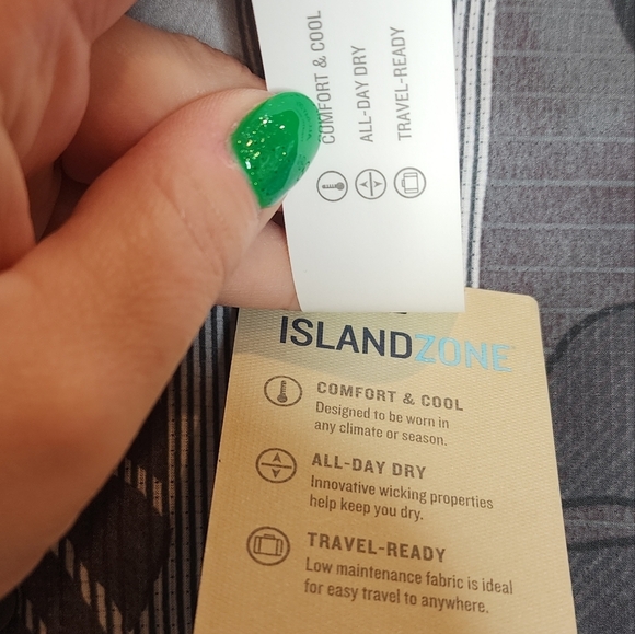 NWT Tommy Bahama Coast Patchwork Palms Grey Short Sleeve Button Shirt XXL - Picture 8 of 16